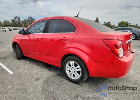 2014 Chevrolet Sonic Lt from USA, damaged, VIN 1G1JC5SH9E4171253